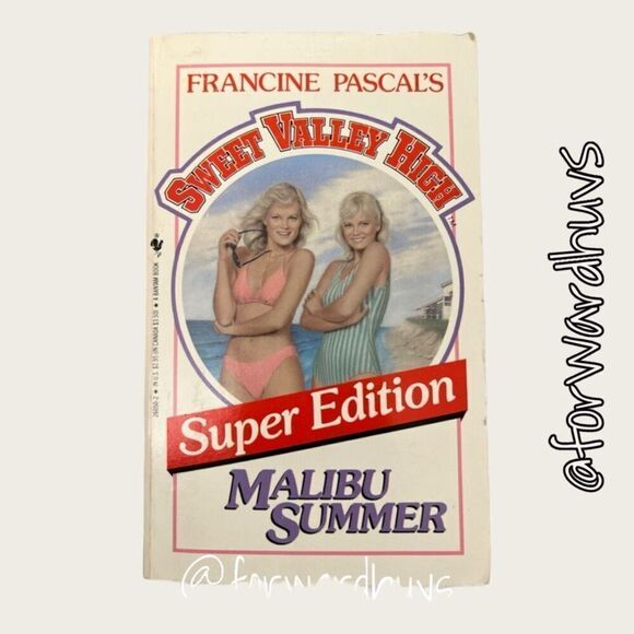 Bundle Sale 3 for $15 | Sweet Valley High | Super Edition Malibu Summer | 1986 - Picture 8 of 9